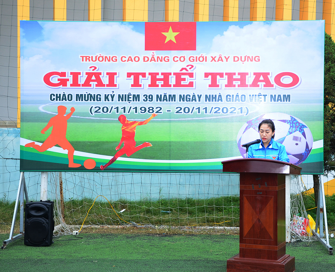 Khai mạc Giải thi đấu thể thao chào mừng Kỷ niệm 39 năm  ngày Nhà giáo Việt Nam (20/11/1982-20/11/2021)
