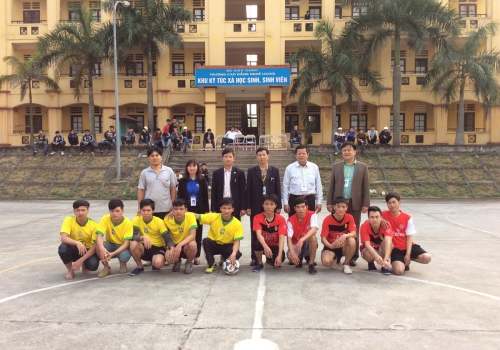 Khai mạc giải bóng đá nam - cầu lông chào mừng kỷ niệm 85 năm ngày thành lập Đoàn TNCS Hồ Chí Minh (26/3/1931 - 26/3/2016)